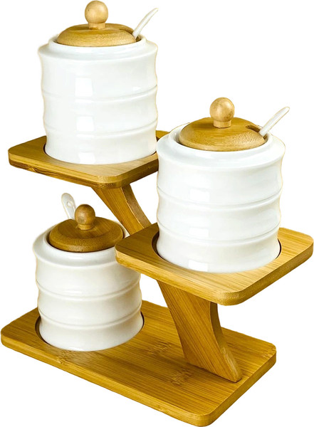 Изображение товара Набор для специй Lenardi Bamboo 140-154 (3шт)