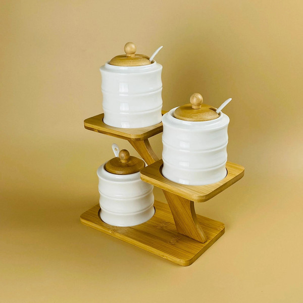 Изображение товара Набор для специй Lenardi Bamboo 140-154 (3шт)