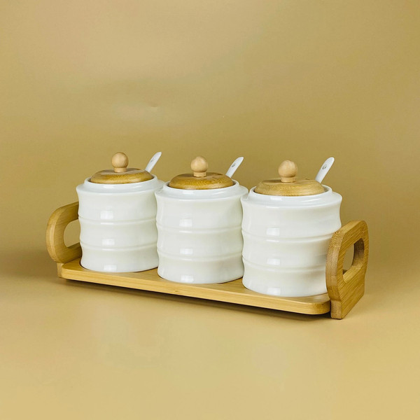 Изображение товара Набор для специй Lenardi Bamboo 140-155 (3шт)