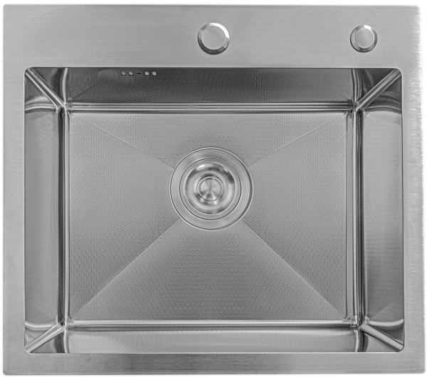 Изображение товара Мойка кухонная Astir Decor Satin 45x50 (с сифоном, дозатором и коландером)