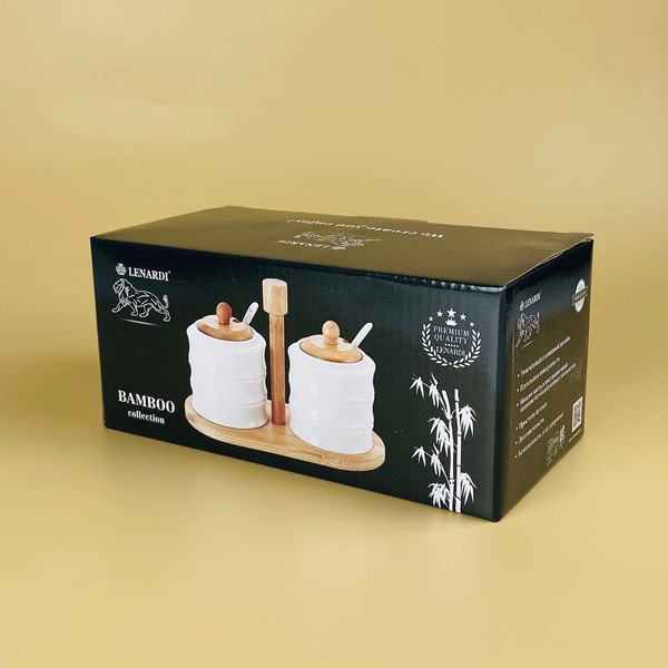 Изображение товара Набор для специй Lenardi Bamboo 140-156 (2шт)