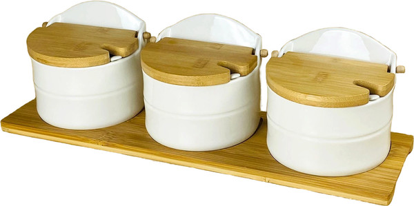 Изображение товара Набор для специй Lenardi Bamboo 140-178 (3шт)