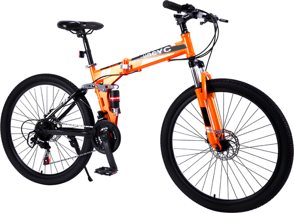 Изображение товара Велосипед Yayale 26 173-010 (оранжевый, разобранный, в коробке)