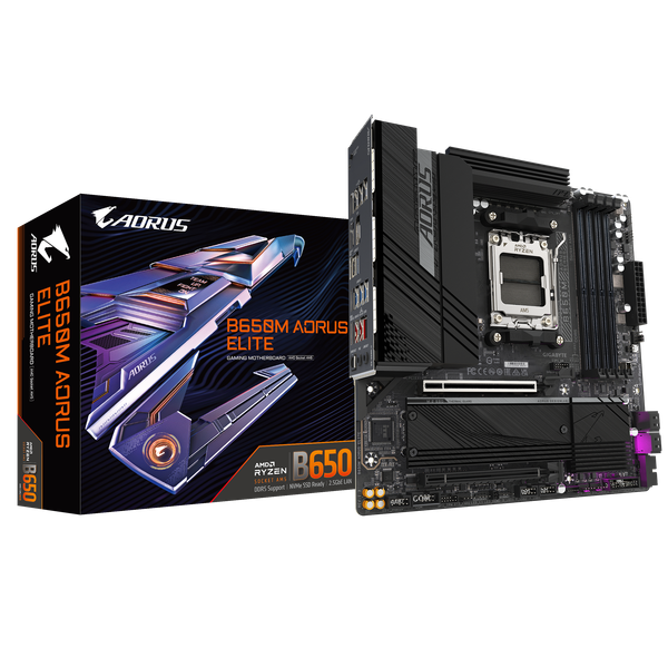 Изображение товара Материнская плата Gigabyte B650M Aorus Elite rev. 1.3