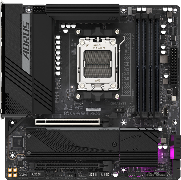 Изображение товара Материнская плата Gigabyte B650M Aorus Elite rev. 1.3