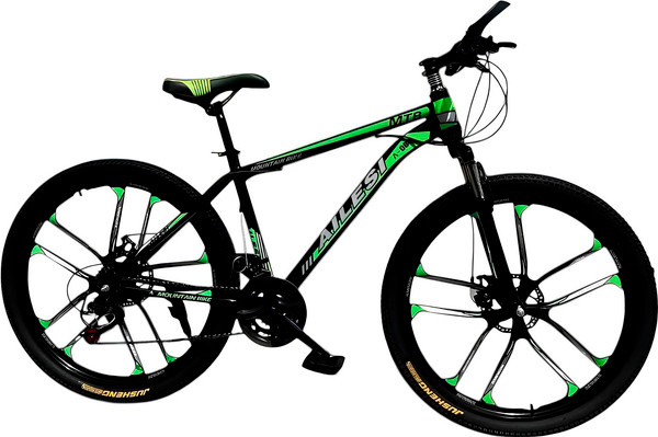 Изображение товара Велосипед Yayale 26 279-002 (черный/зеленый)