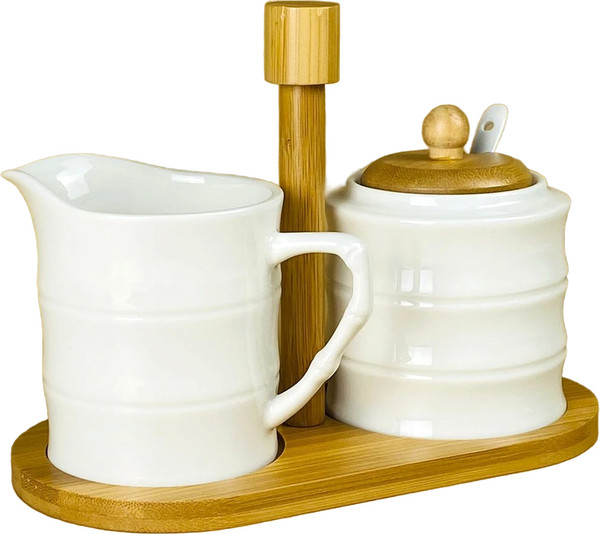 Изображение товара Набор для сахара и сливок Lenardi Bamboo 140-157