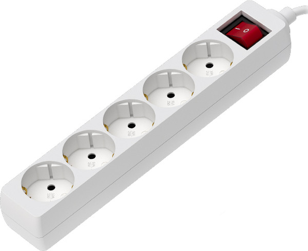 Изображение товара Сетевой фильтр Maxvi SP-130 (3м, белый)