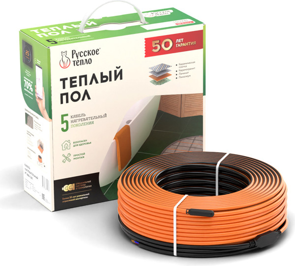 Изображение товара Теплый пол электрический Русское тепло РТ-1370-66.0 / 2285249