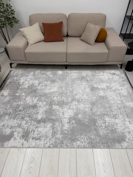 Изображение товара Ковер Radjab Carpet Амаль Прямоугольник 0901A / 13092RK (1.6x3, Grey/Grey)