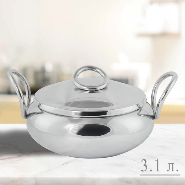 Изображение товара Кастрюля Lenardi Mirrow 903-004 (с крышкой)