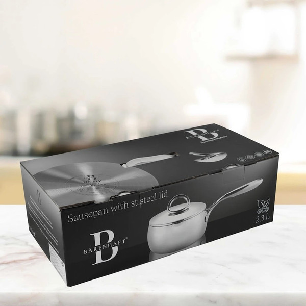 Изображение товара Ковш Lenardi Mirrow 903-003 (с крышкой)