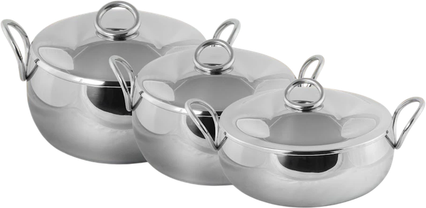 Изображение товара Набор кастрюль Lenardi Mirrow 903-001 (6пр)