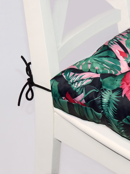 Изображение товара Подушка на стул Smart Textile Альфа 40x40 / ST171-2 (поролоновая крошка, цветущий оазис)