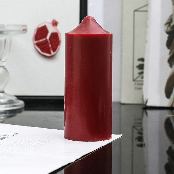 Изображение товара Свеча Sundays Home YS530-17/2 (5x12.5см, бордо)