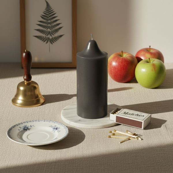 Изображение товара Свеча Sundays Home YS530-17/3 (5x12.5см, графит)