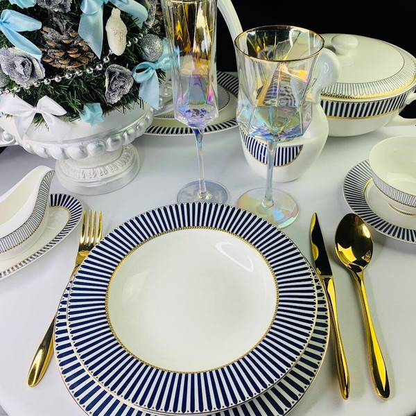 Изображение товара Набор столовой посуды Lenardi Инфанта 145-453 (101пр)