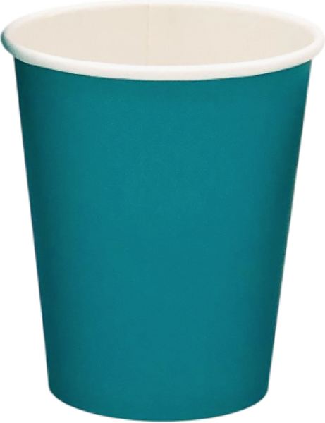 Изображение товара Набор бумажных стаканов Паксервис НВ80-280 / 389051 (1400шт, бирюзовый)