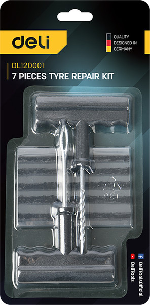 Изображение товара Ремкомплект для шин Deli EDL120001 (7пр)