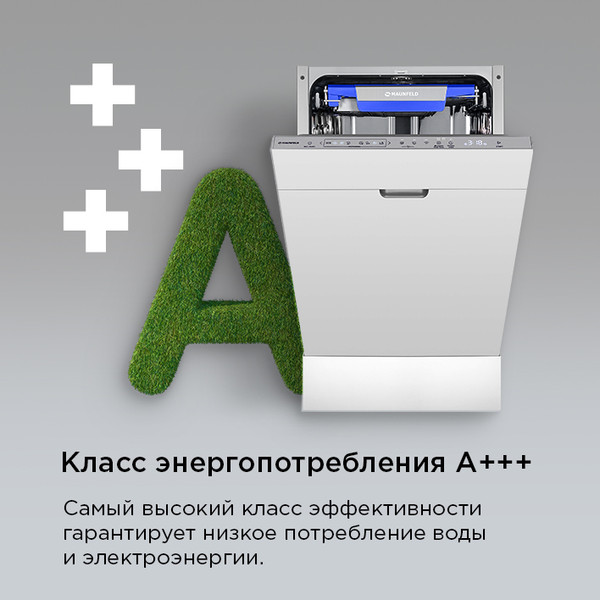 Изображение товара Посудомоечная машина Maunfeld MLP45330T Smart Beam Inverter Wi-Fi