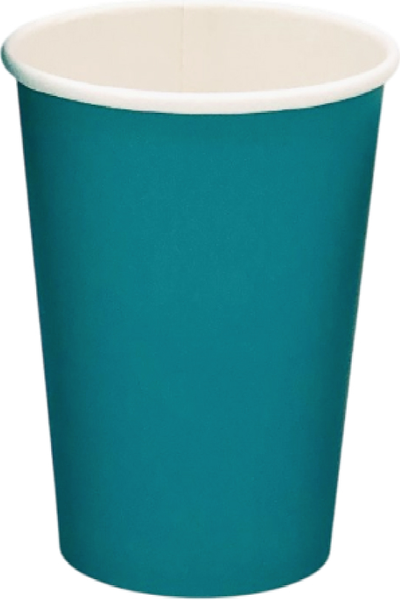 Изображение товара Набор бумажных стаканов Паксервис 400/500мл / 388690 (1000шт, бирюзовый)