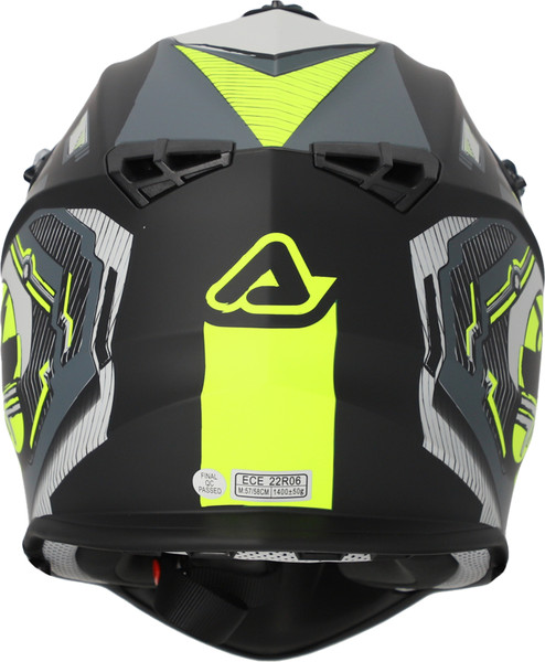 Изображение товара Мотошлем Acerbis Linear 22-06 / 0025316.457.061 (XS, черный/флуоресцентный желтый)