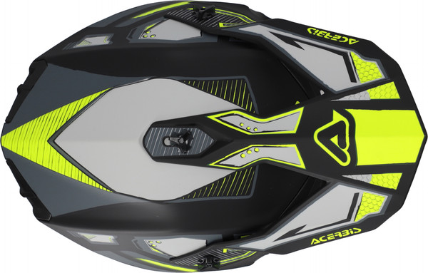 Изображение товара Мотошлем Acerbis Linear 22-06 / 0025316.457.061 (XS, черный/флуоресцентный желтый)