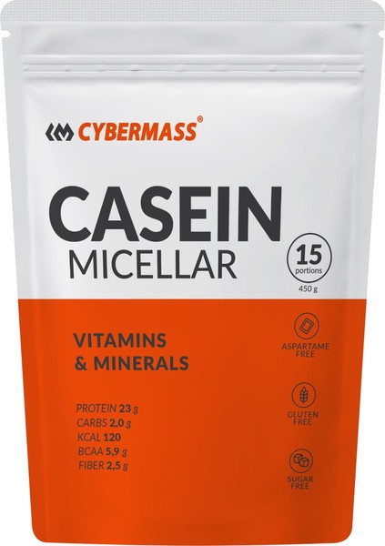 Изображение товара Протеин CYBERMASS Casein (450г, клубника)