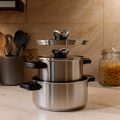 Изображение товара Набор кастрюль Attribute Foldaway / ASF200 (2шт)