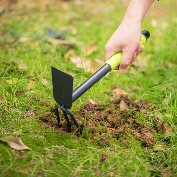 Изображение товара Набор садовых инструментов Deli EDL580803 (3шт, зеленый/черный)