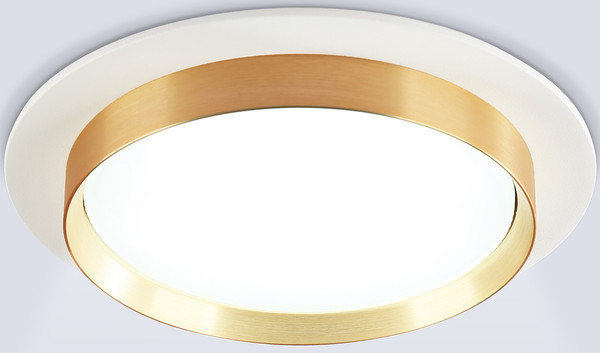 Изображение товара Точечный светильник Ambrella TU5012 WH/GD (белый/золото)