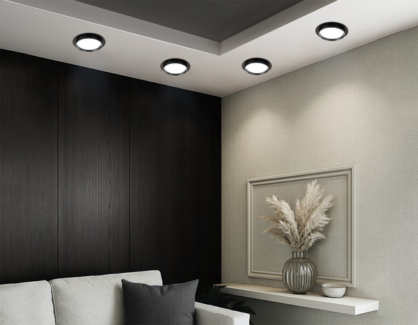 Изображение товара Точечный светильник Ambrella TU5015 BK (черный)