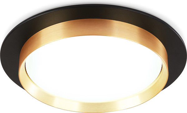 Изображение товара Точечный светильник Ambrella TU5020 BK/GD (черный/золото)
