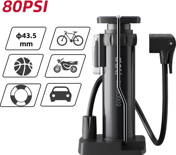 Изображение товара Насос ножной Deli EDL880002