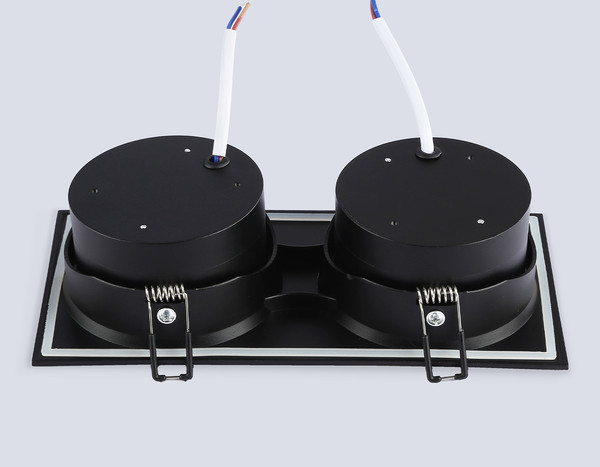 Изображение товара Точечный светильник Ambrella TN6661/2 BK (черный)