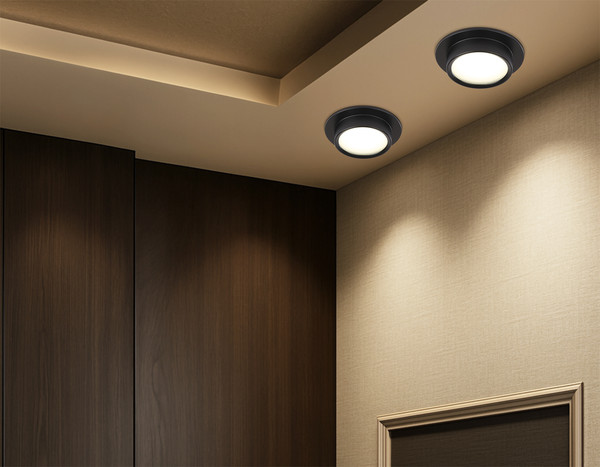 Изображение товара Точечный светильник Ambrella TN6735 BK (черный)