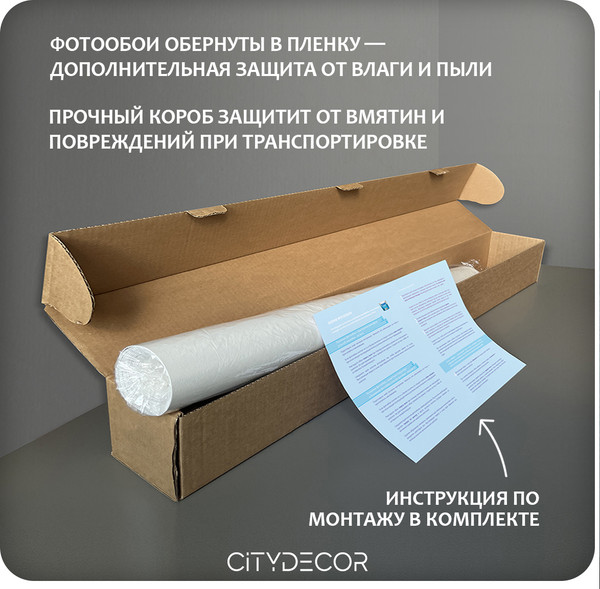 Изображение товара Фотообои листовые Citydecor Абстракция 201 (100x260см)
