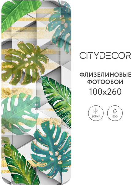 Изображение товара Фотообои листовые Citydecor Абстракция 15 (100x260см)