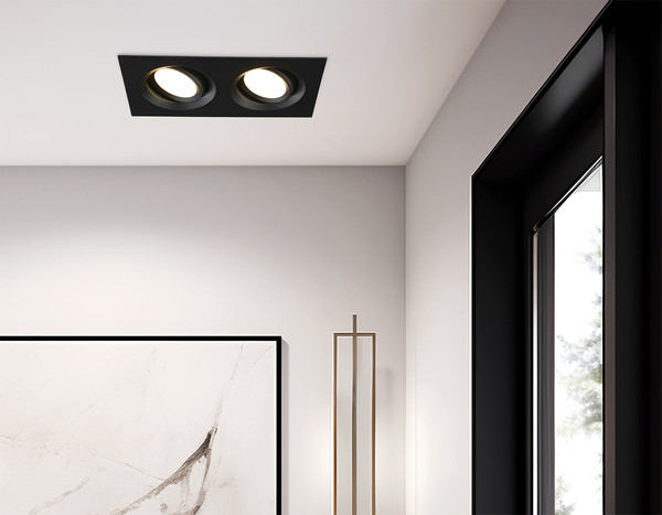 Изображение товара Точечный светильник Ambrella TN1146/2 BK (черный)