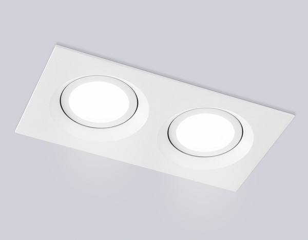 Изображение товара Точечный светильник Ambrella TN102745/2 WH (белый)