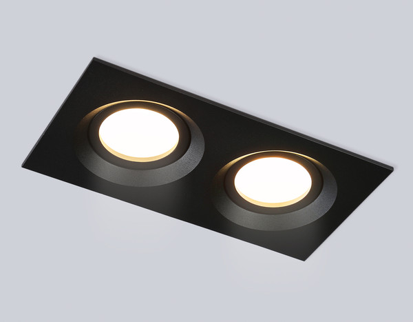 Изображение товара Точечный светильник Ambrella TN102746/2 BK (черный)