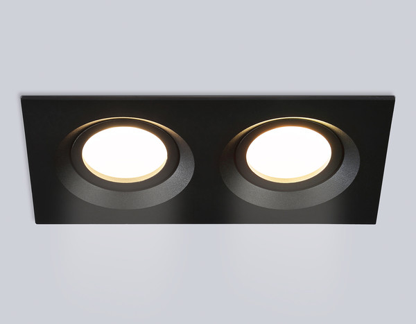 Изображение товара Точечный светильник Ambrella TN102746/2 BK (черный)