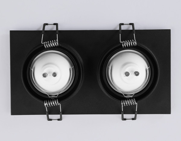 Изображение товара Точечный светильник Ambrella TN102746/2 BK (черный)