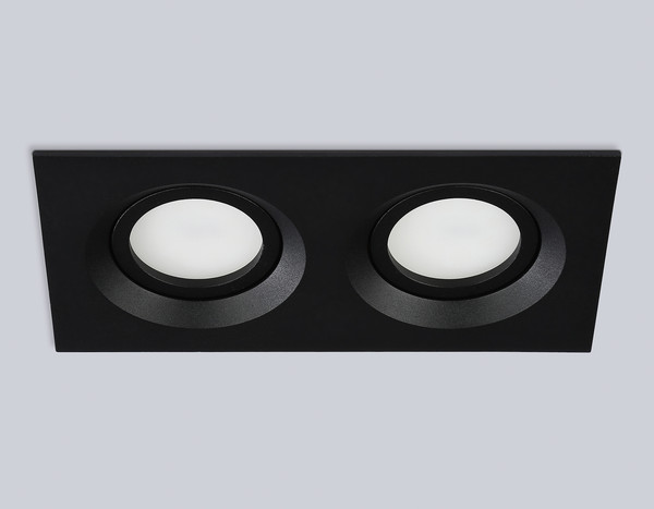 Изображение товара Точечный светильник Ambrella TN102746/2 BK (черный)