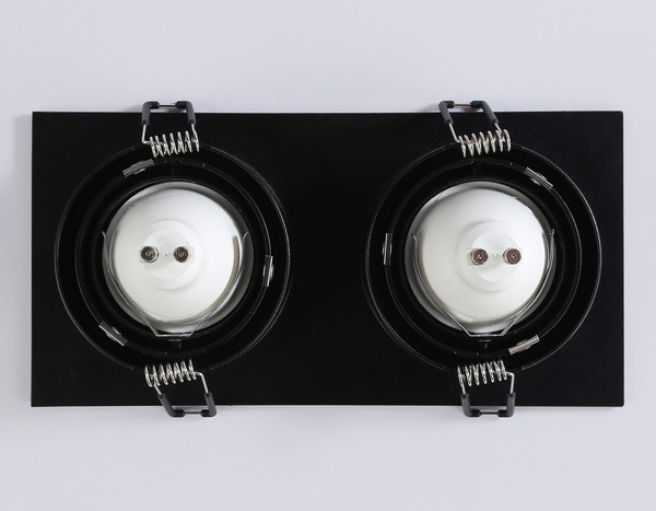 Изображение товара Точечный светильник Ambrella TN102760/2 BK (черный)