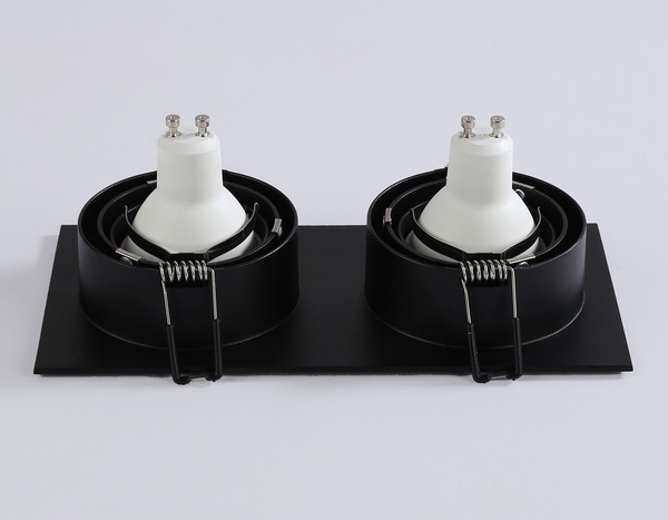 Изображение товара Точечный светильник Ambrella TN102760/2 BK (черный)