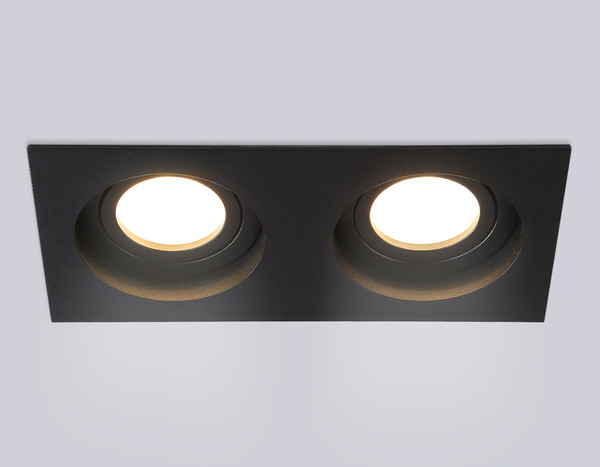 Изображение товара Точечный светильник Ambrella TN102760/2 BK (черный)