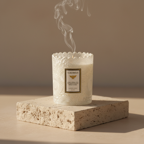 Изображение товара Свеча Sundays Home Полевые цветы / YS530-47/2 (7.5x9см)