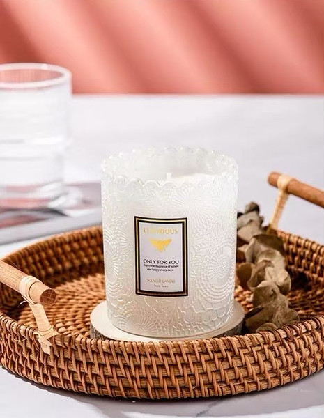 Изображение товара Свеча Sundays Home Полевые цветы / YS530-47/2 (7.5x9см)