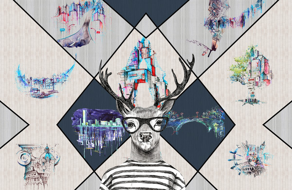 Изображение товара Фотообои листовые Citydecor Абстракция 212 (400x260см)